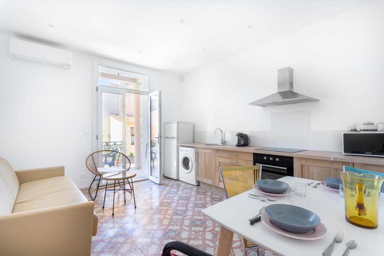 Luxurious 1 Bedroom, Ac, Terrace, Close Beaches - Dodo Et Tartine Carqueiranne Eksteriør bilde